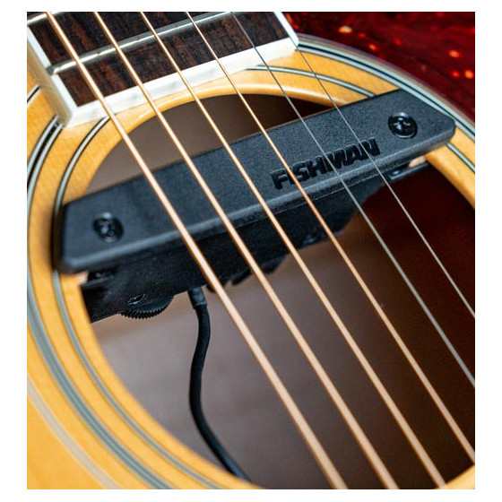Fishman REP-102 - Micro rosace actif magnétique humbucking guitare  acoustique
