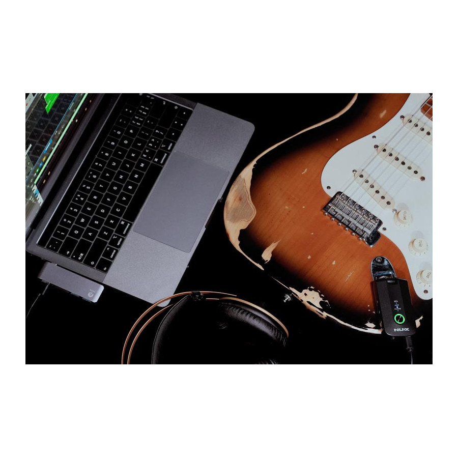 Mighty-Plug-Pro Nux Ampli casque guitare-basse Bluetooth avancé Instrument  Guitare/Basse Connection Bluetooth Oui Puissance NC