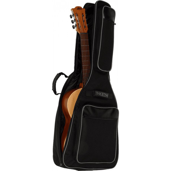 Housse softcase nylon matelassé 15mm pour guitare classique 4/4 GB45C Tobago